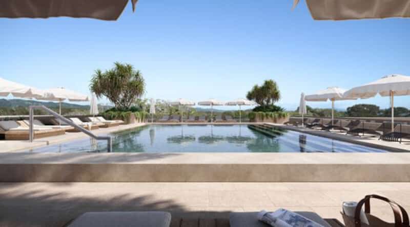 The pool 
