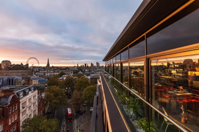 Rooftop views