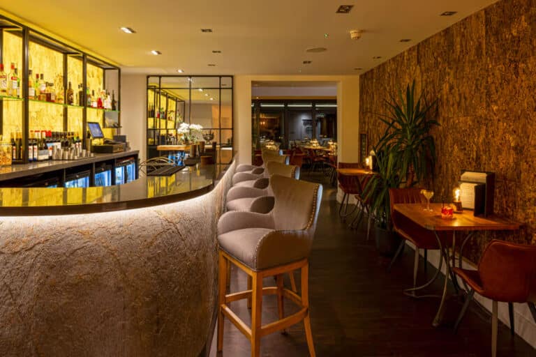 Tasting room bar
