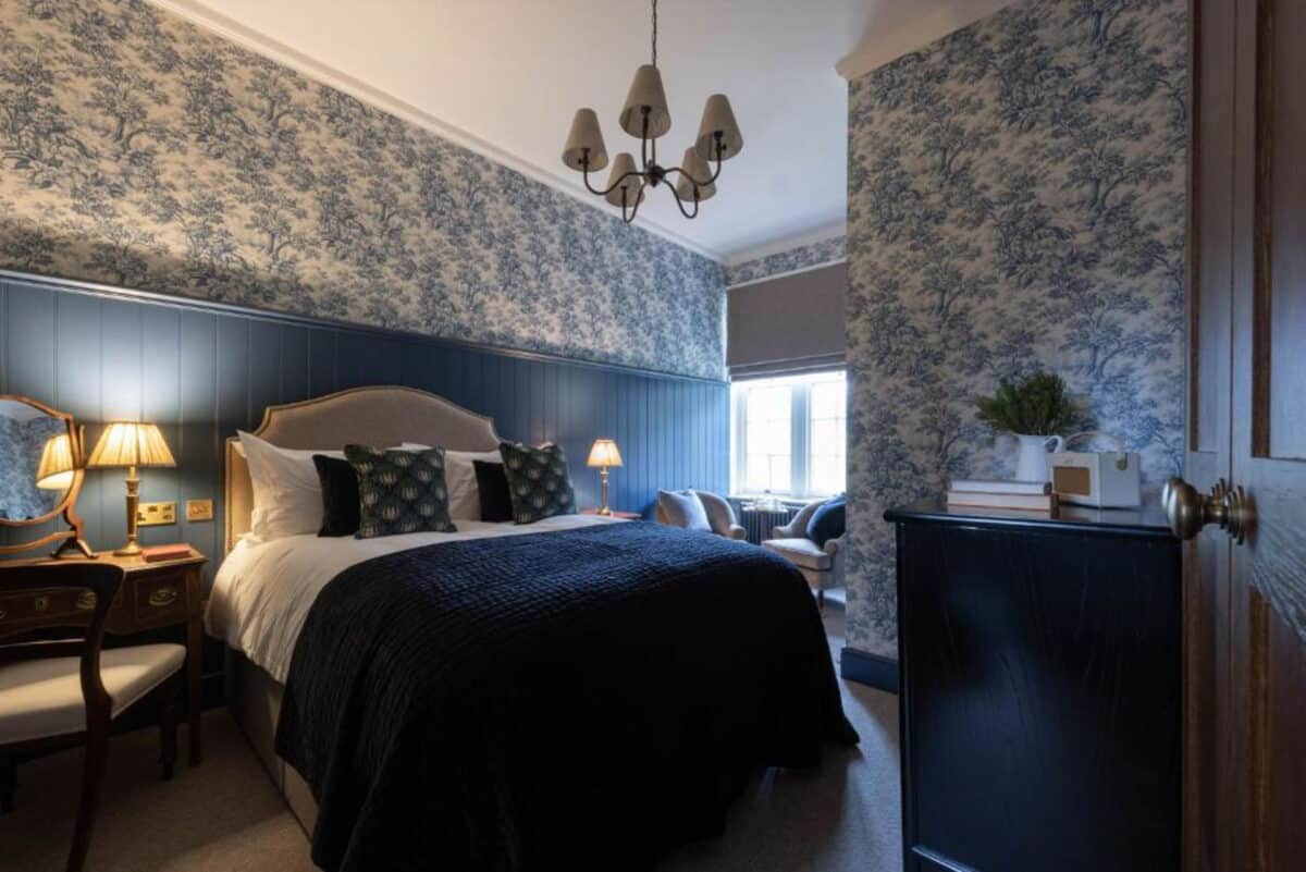 Bedroom at Dumbleton Hall