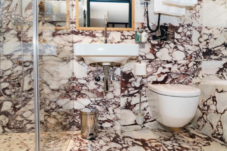 bathroom marble