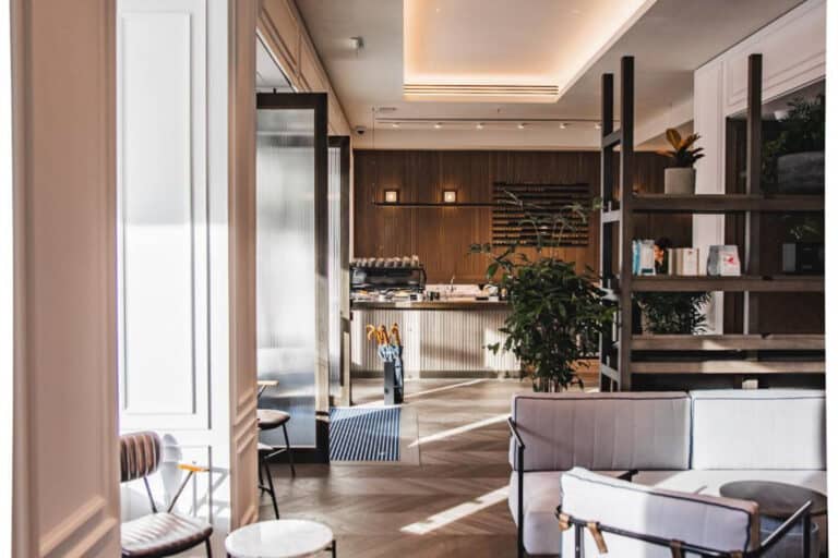 Lounge area
