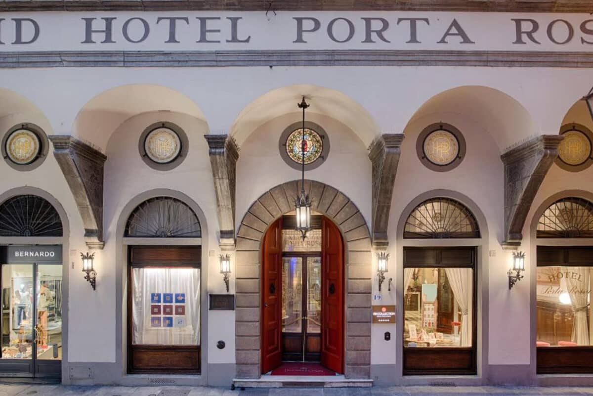 Exterior of the hotel