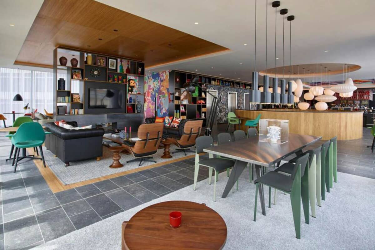 living room area on the ground floor